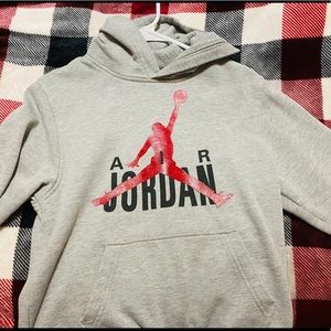 Air Jordan grey hoodie